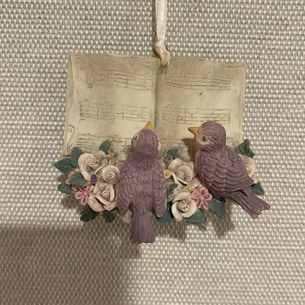 Bird Singing ornament